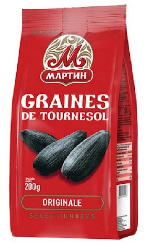 Schwarze Sonnenblumenkerne in Schale "von Martin", ausgewählt, geröstet